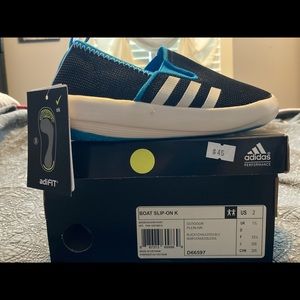 Adidas water/boat shoes size 2 kids